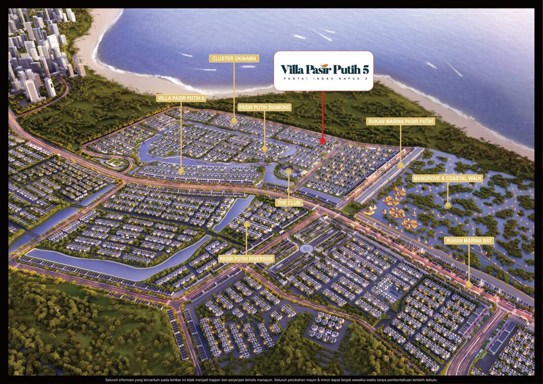 Lokasi Villa Pasir Putih 5